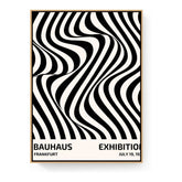 Kiran - Valipa - Bauhaus Exhibition Poster 5 - Floating Framed Canvas