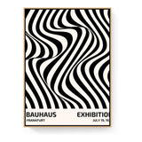 Kiran - Valipa - Bauhaus Exhibition Poster 5 - Floating Framed Canvas