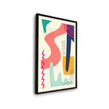 Abstract Forms In Color - Framed Wall Art