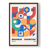 Kiran - Valipa - Bauhaus Exhibition Poster 4 - Framed Canvas