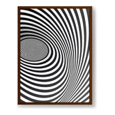 Kiran - Valipa - Hypnotic Swirls - Framed Canvas