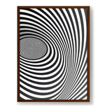 Kiran - Valipa - Hypnotic Swirls - Framed Canvas