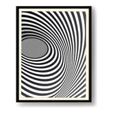 Kiran - Valipa - Hypnotic Swirls - Framed Wall Art