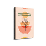 Serene Plant Form - Wall Canvas