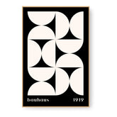 Kiran - Valipa - Bauhaus Design 1 - Floating Framed Canvas