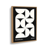 Bauhaus Design 1 - Floating Framed Canvas