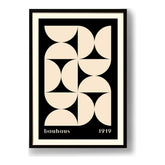 Kiran - Valipa - Bauhaus Design 1 - Framed Wall Art
