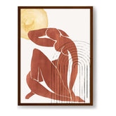 Kiran - Valipa - Embrace Of Light - Framed Canvas