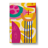 Kiran - Valipa - Vibrant Shapes - Wall Canvas