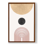 Kiran - Valipa - Geometric Harmony 10 - Framed Canvas