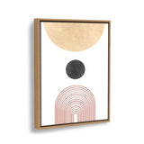 Geometric Harmony 10 - Floating Framed Canvas
