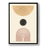 Kiran - Valipa - Geometric Harmony 10 - Framed Wall Art