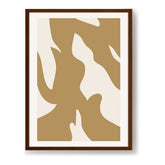 Kiran - Valipa - Abstract Organic Shapes - Framed Canvas