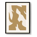 Kiran - Valipa - Abstract Organic Shapes - Framed Wall Art