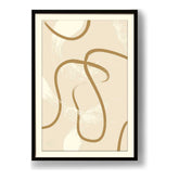 Kiran - Valipa - Abstract Flow - Framed Wall Art