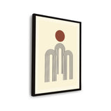 Geometric Harmony 8 - Framed Wall Art