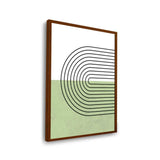 Geometric Harmony 9 - Framed Canvas