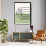 Geometric Harmony 9 - Framed Wall Art