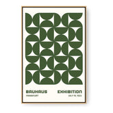 Kiran - Valipa - Bauhaus Exhibition - Floating Framed Canvas