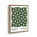 Bauhaus Exhibition - Floating Framed Canvas