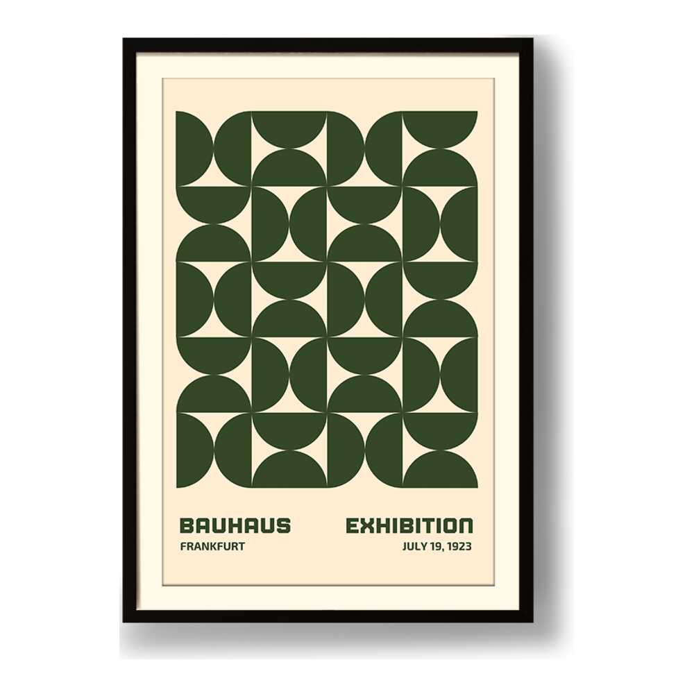 Kiran - Valipa - Bauhaus Exhibition - Framed Wall Art