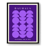 Bauhaus Exhibition Vibrant - Framed Wall Art