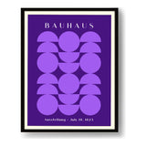 Bauhaus Exhibition Vibrant - Framed Wall Art