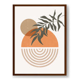 Organic Geometry - Framed Canvas