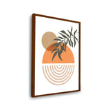 Organic Geometry - Framed Canvas