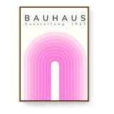 Iconic Bauhaus Exhibition 1923 - Floating Framed Canvas