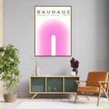 Iconic Bauhaus Exhibition 1923 - Floating Framed Canvas