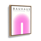 Iconic Bauhaus Exhibition 1923 - Floating Framed Canvas