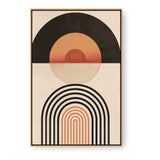 Sunset Arch - Floating Framed Canvas