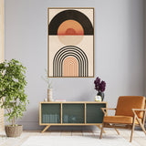 Sunset Arch - Floating Framed Canvas