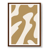 Organic Shapes - Framed Canvas