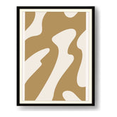 Organic Shapes - Framed Wall Art