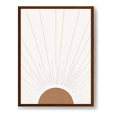 Radiant Dawn Captures - Framed Canvas