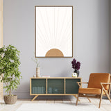 Radiant Dawn Captures - Floating Framed Canvas