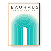 Bauhaus Movement Exhibition - Floating Framed Canvas