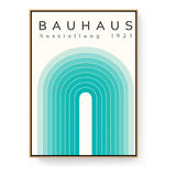 Bauhaus Movement Exhibition - Floating Framed Canvas
