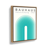 Bauhaus Movement Exhibition - Floating Framed Canvas