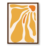 Sunny Abstraction - Framed Canvas