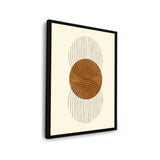 Rhythmic Circles - Framed Wall Art