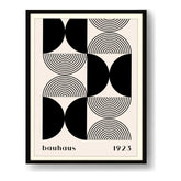 Bauhaus Pattern Design1 - Framed Wall Art