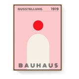 Bauhaus Exhibition-1919 - Floating Framed Canvas