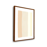 Soft Earth Tones - Framed Canvas