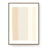 Soft Earth Tones - Floating Framed Canvas