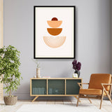 Geometric Harmony2 - Framed Wall Art