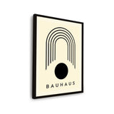 Bauhaus Arches - Framed Wall Art