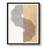 Wavy Fields - Framed Wall Art